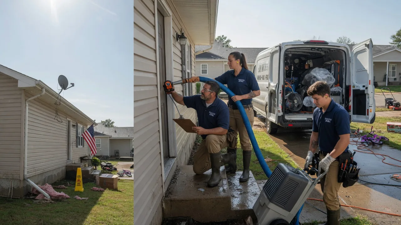 Ceiling Water Damage Restoration in Prairie Grove, AR near me